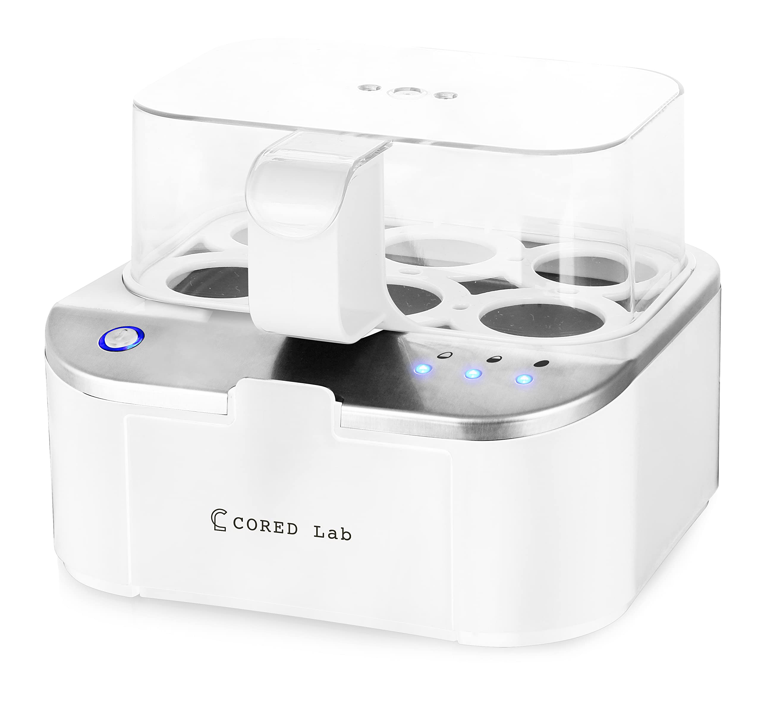 CRDLB0001 エッグスチーマー ゆで卵メーカー ゆで卵器 出来上がりを音声アナウンス ホワイト