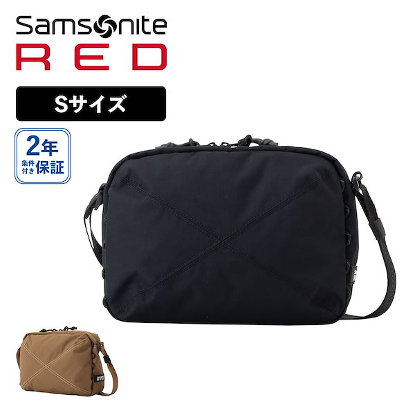 samsonite コレクション red ボディーバッグ