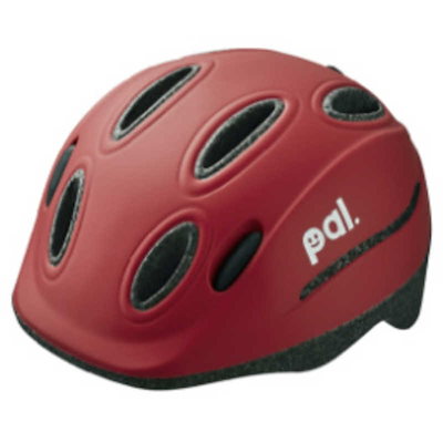 他サイト： 幼児子ども用ヘルメット PAL パル ソフトシェル インモールド(頭囲:49～54cm未満/アップルレッド) S【Kabuto Childmet Series】　PAL_H(ARDの商品画像