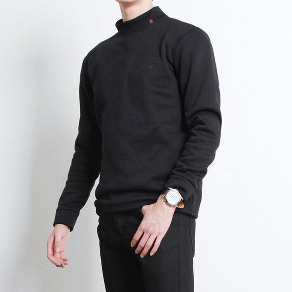 マインフロービッグサイズRM起毛ニットモックネック