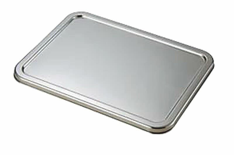 （まとめ買い）本間製作所 仔犬印 18-8角バット用蓋 10枚取 [x3]