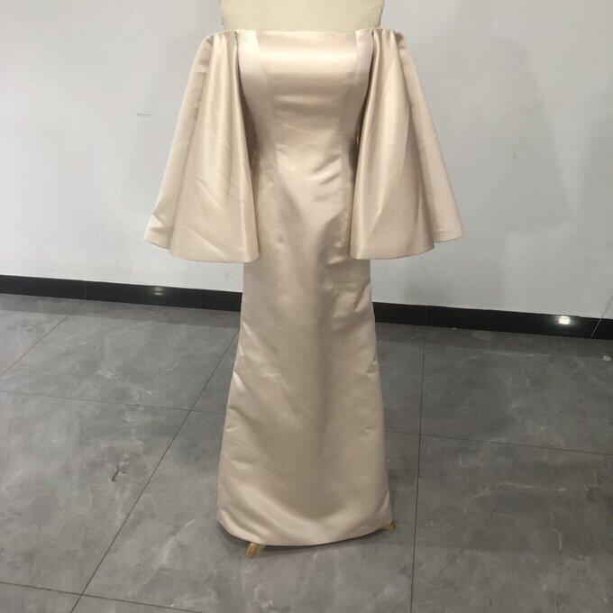 人気上昇 カラードレス ベアトップ ラッパ袖 二次会/2次会/挙式/前撮り 22,193円