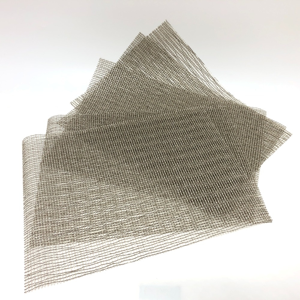 CHILEWICH チルウィッチ 雑貨 ランチョンマット インテリア 食卓マット 5枚組 セット テーブルクロス プレートマット シルバー