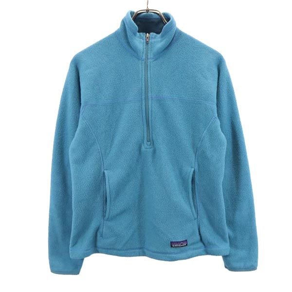 パタゴニア シンシラ ハーフジップ フリースジャケット S ブルー patagonia SYNCHILLA プルオーバー アウトドア レディース