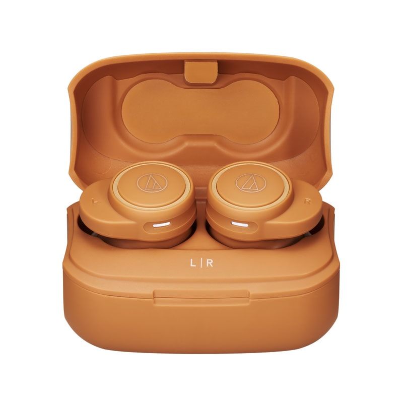 オーディオテクニカ ATH-CK1TW-OR 完全ワイヤレス　Bluetoothイヤホン(オレンジ) ATHCK1TWOR