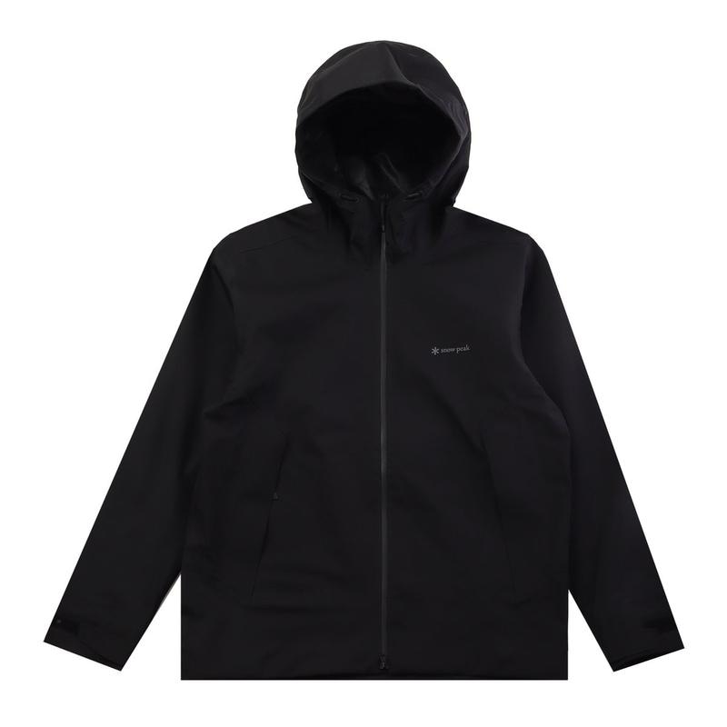 男性ドライピーク軽量3L防水ジャケットS26ZMPJK06 BK