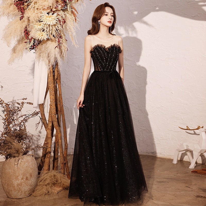 新製品 ウェディングドレス カラードレス 安い ブラック レッド 演奏会 コンサート 結婚式 発表会ドレス ロングドレス 披露宴 ウエディングドレス Aラインドレス 二次会ドレス 謝恩会 食事会 成人 7,958円