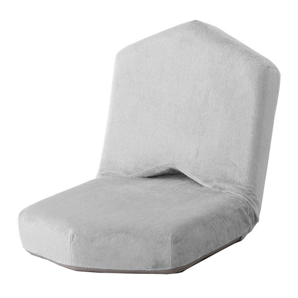 ホームテイスト SH-07-OKTA 三角座椅子 Chammy-チャミー- グレー メーカー直送