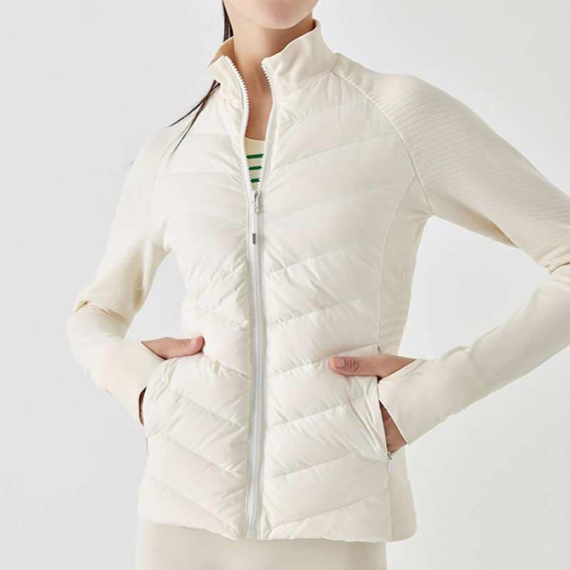 ダウンジャケット レディース 冬 登山 ショート丈 軽量 厚手 ライトダウン コンパクト 防水 アウター 暖かい 防風 アウトドア 大きいサイズショート丈 アウター コンパクト 秋 冬 大人 婦人 お