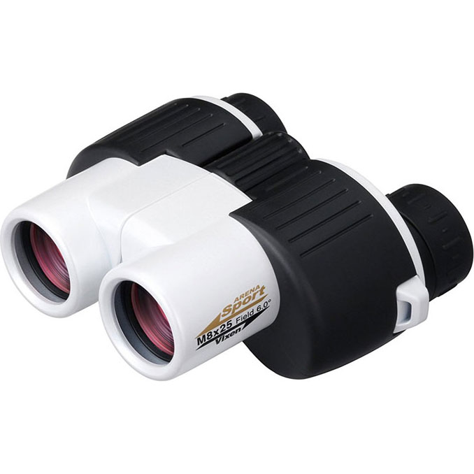ビクセン アリ-ナスポ-ツM8X25ホワイト 双眼鏡「アリーナスポーツ M8×25」（ホワイト）（倍率8倍） アリナスポツM8X25ホワイト