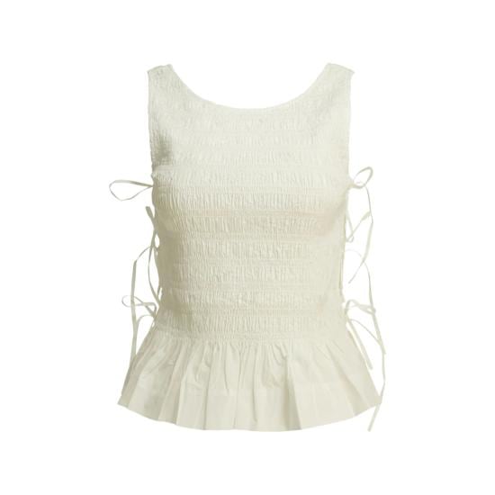 GANNI Women Tops A1040516 151 NEUTRALS