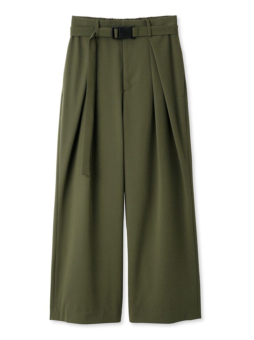 [エミ] ベルト付きタックワイドパンツ 13WFP241007 レディース