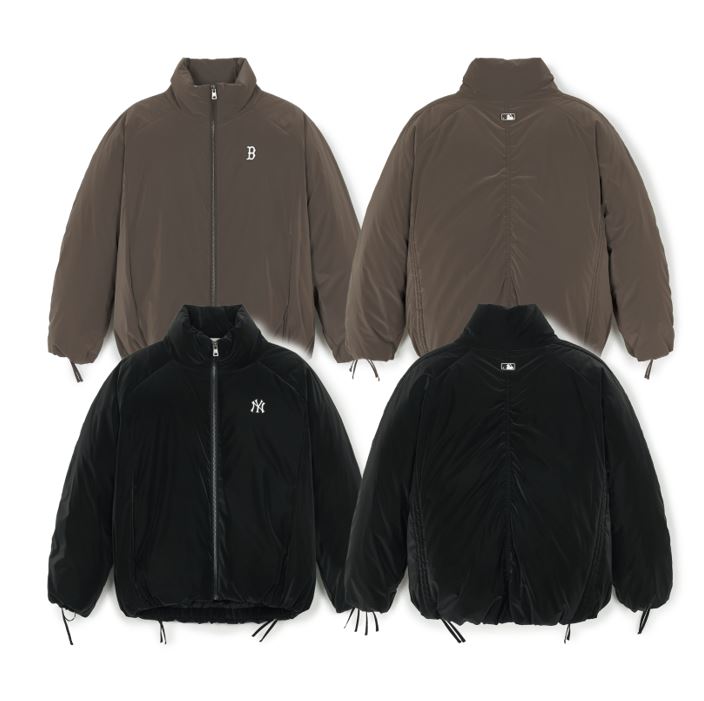 Basic Matte Glossy Shirring Short Padding (3FDJB0856-43BRS,3FDJB0856-50BKS)
