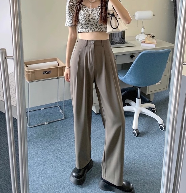 ボトムス パンツ ストレートパンツ ロング ロング丈 ストレート シンプル カジュアル 大人 上品 おしゃれ お洒落 かっこいい 大人女子 こなれ感 メンズライク クール 抜け感 無地 春 夏 秋 冬