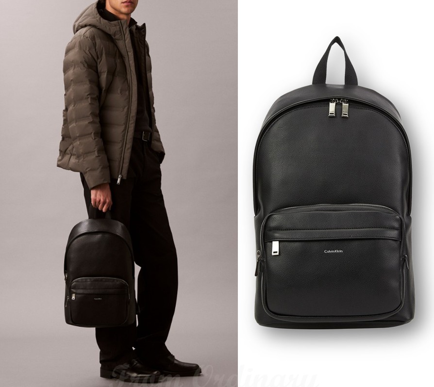 Mens Logo Round Backpack (4D3155G-UB1) 16,458円