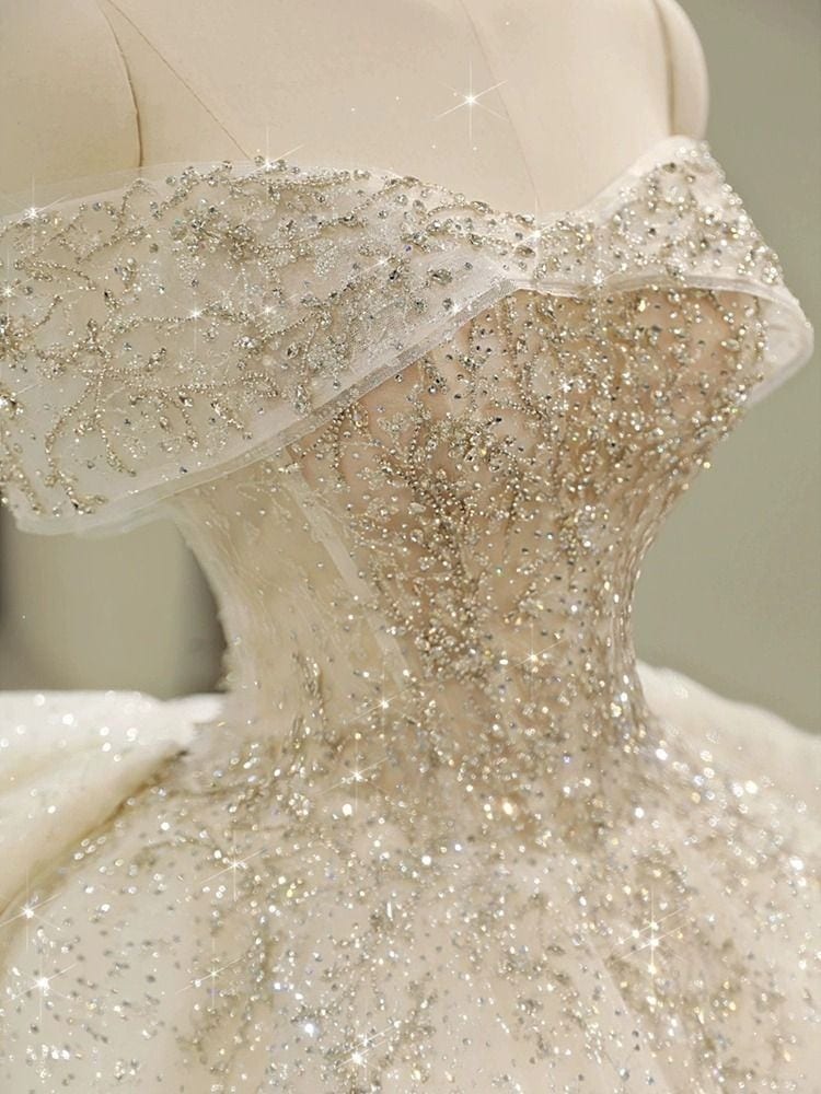 【2枚購入で 3oo円OFF！】ワンショルダーウェディングドレス2025花嫁ウェディングドレス主糸小型先進重工業スリム妊婦テール