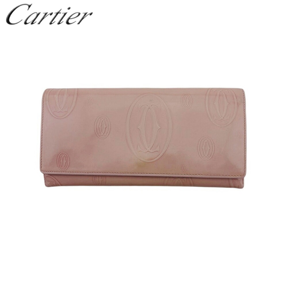 カルティエ 長財布 ファスナー付き 財布 レディース ハッピーバースデー Cartier 中古 24,838円