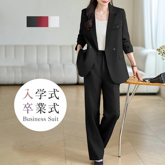 2025秋冬新作セットアップ レディース 秋 ワイドパンツ パンツ ジャケット 上下セット 春 長袖 ビジネス 2点セット ロング パンツ きれいめ 着痩せ おしゃれ 美脚 大人 楽ちん こなれ感 結