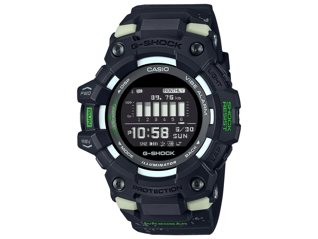 G-SHOCK ジースクワッド GBD-100LM-1JF スマートウォッチ
