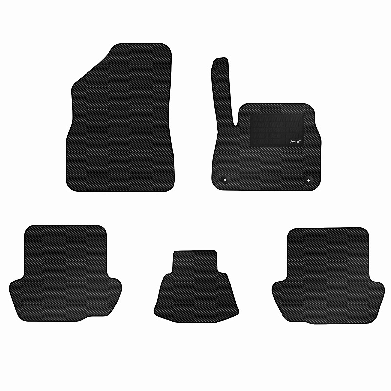 [防水マット]シトロエン DS5 B85系 フロアマット [カーボン柄]