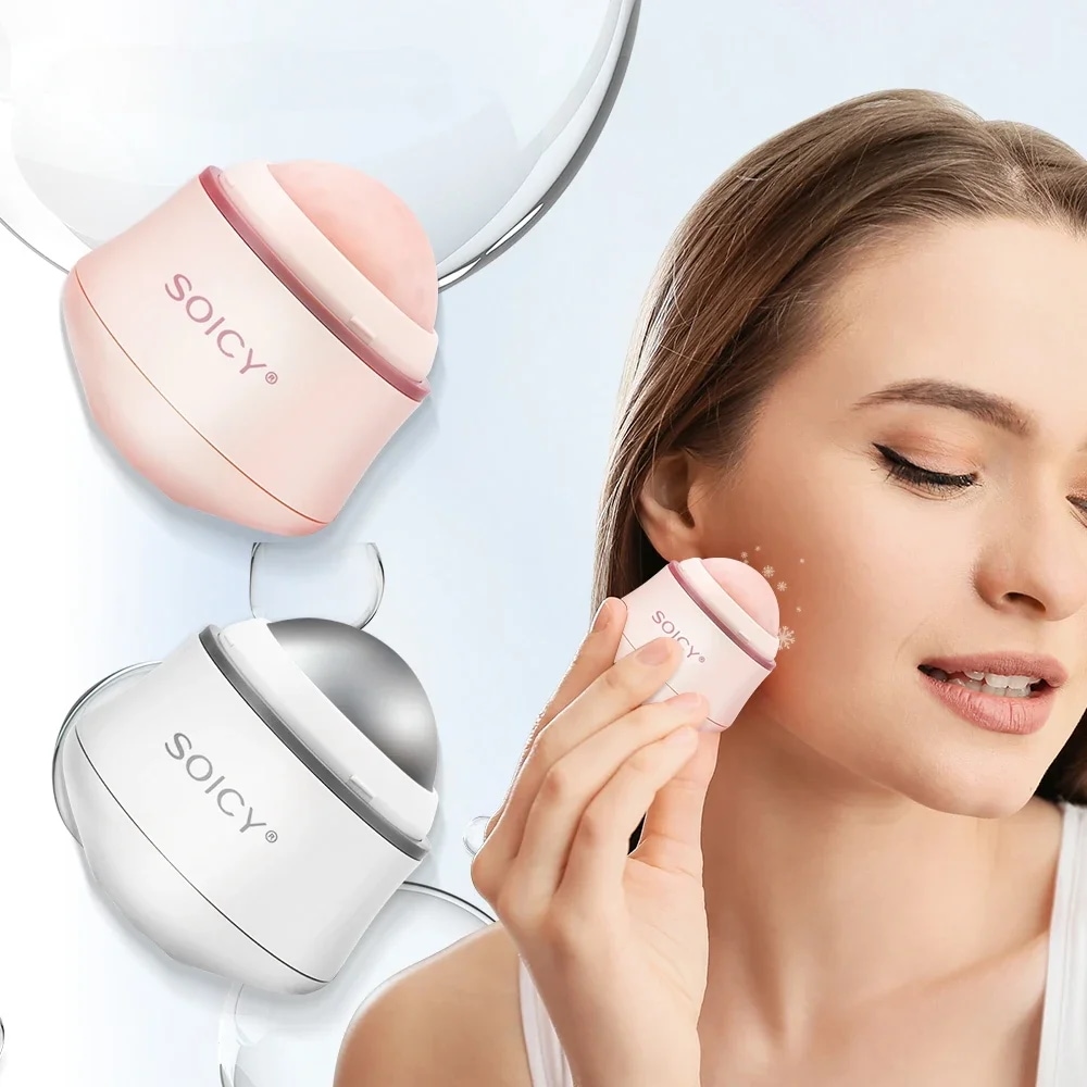 Soicy-アイスローラーs50フェイシャルマッサージャー,360度回転,アイマッサージ,フェイシャルスキンケア - AliExpress 66