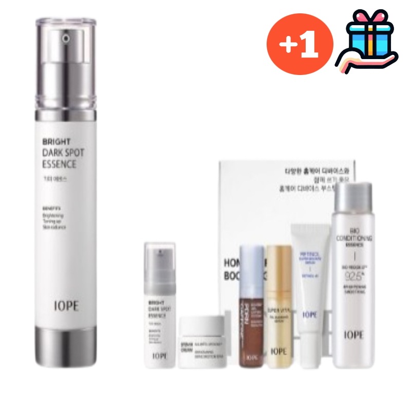 [韓国人気1+1] [NEW] ブライトニング シミエッセンス 45ml + 追加贈呈 サンプル シミエッセンス 10ml 計 55ml スキンケア セット シミ くすみ トーンアップ 光彩 明るい肌