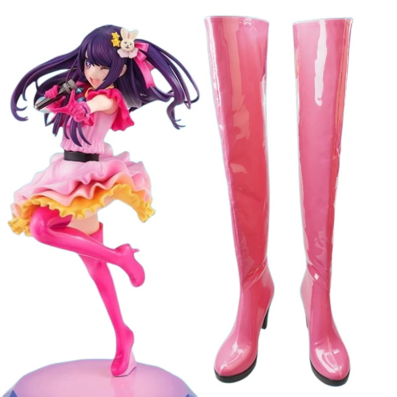 コスプレ靴 星野アイ 下駄 シューズ 長靴 コスプレ クリスマス ハロウィン