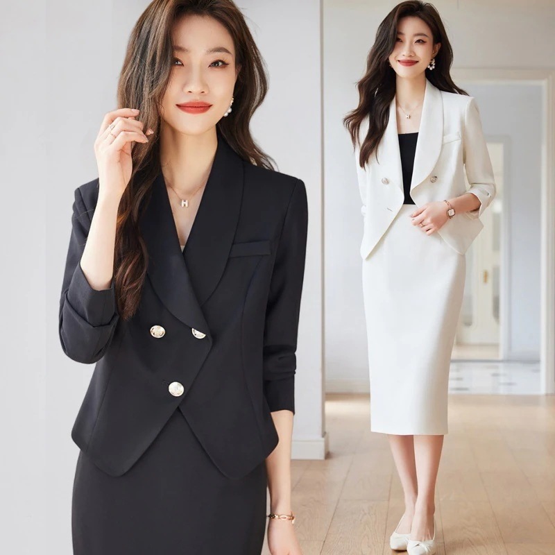 新作 気質 OL 通勤 スーツ セットアップ レディース 韓国ファッション スリミング卒業式 髙品質 スーツ /スカート二点セット長袖 フォーマル ビジネススーツ 入園式 入学式 卒園式ジャケット
