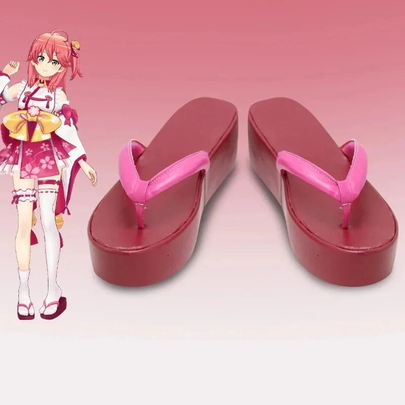バーチャル　ホロライブ　YouTuber　Vtuber　さくらみこ　コスプレ　靴　ブーツ