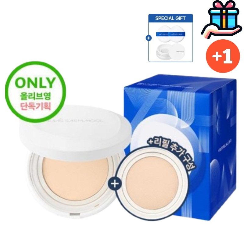 [TWS PICK メガポ 企画セット] NEW プロラスティング フィット メッシュ クッション 本品 + リフィル + 追加贈呈 韓国コスメ 韓国人気スキニータップパフ ピンク 崩れない 韓国