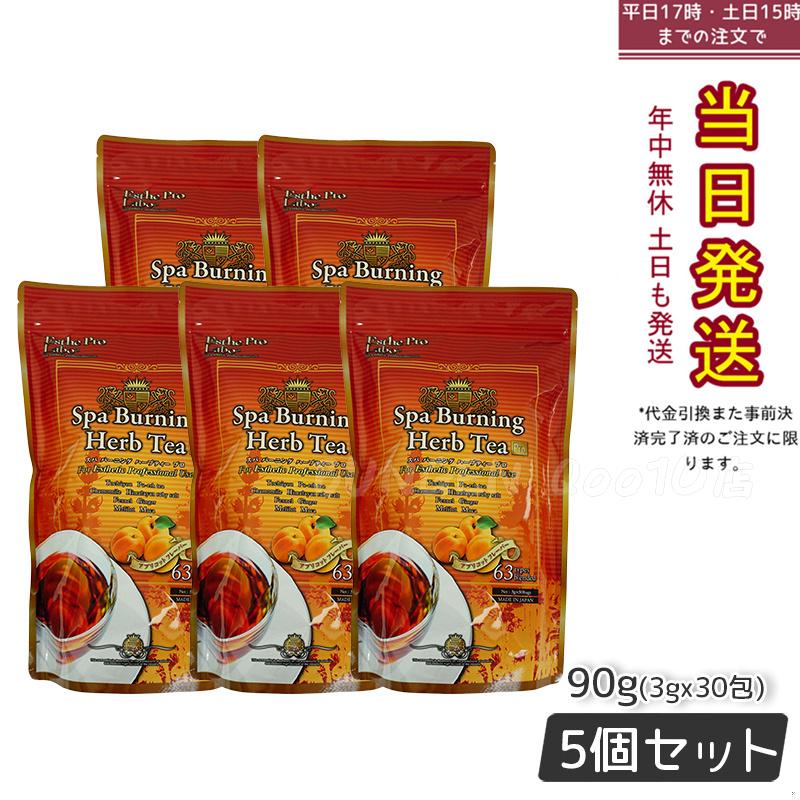 エステプロラボ ハーブティープロ スパバーニング 3g30 代謝系 健康茶 【お得5個セット】