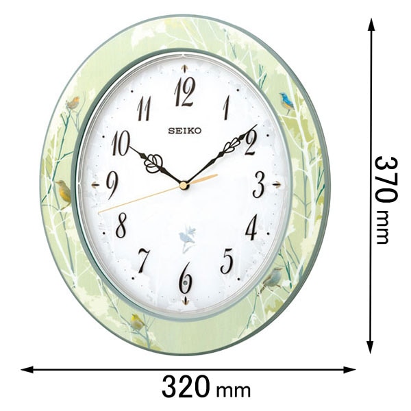 セイコー 電波掛け時計 RX214M