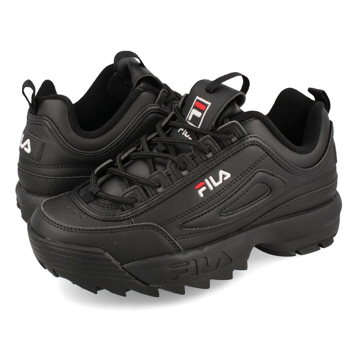 クリスマス特集2022 FILA DISRUPTOR II BLACK カジュアル クリスマス特集2022 FILA DISRUPTOR II BLACK カジュアル