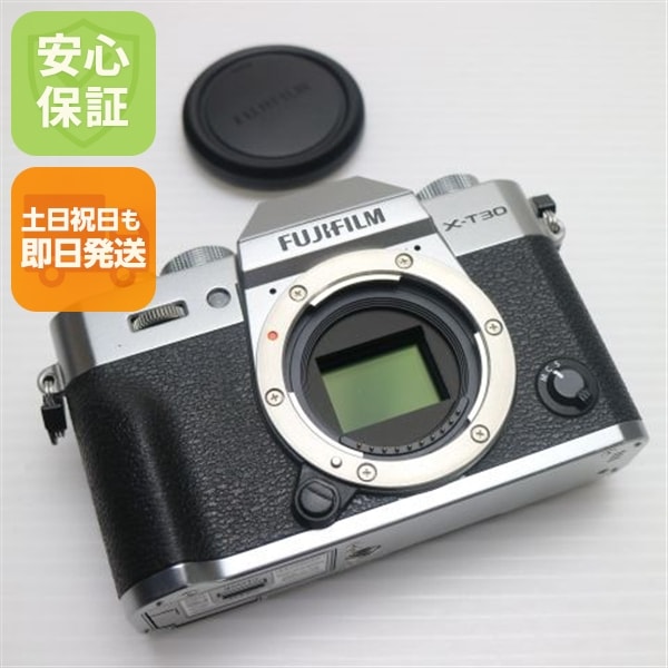 超美品 FUJIFILM X-T30 シルバー ミラーレス一眼 26