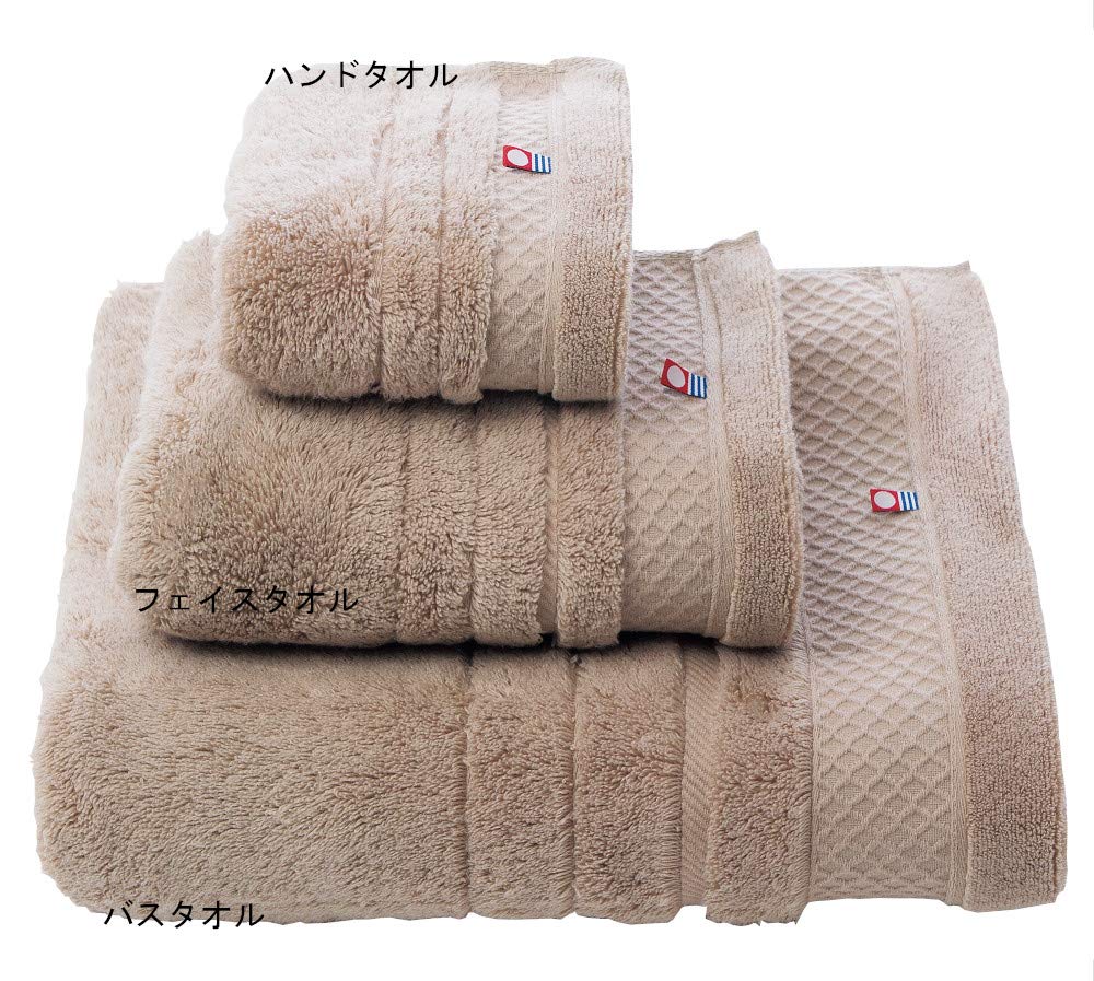 KURUMI バスタオル ベージュ 日本製 今治 綿100% 魔法のタオル 吸水性 柔らかい 特殊糸