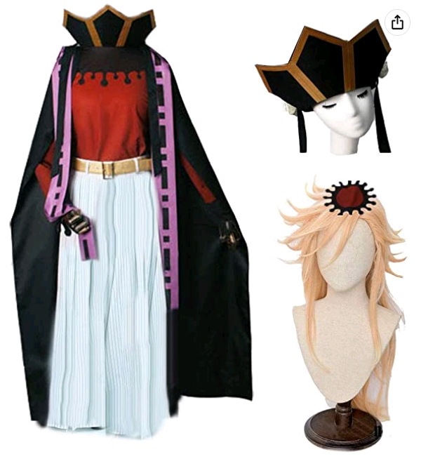 コスプレ衣装テーマ衣装セット+ウィッグ+帽子コスプレパーティーイベント変装（Sコード）