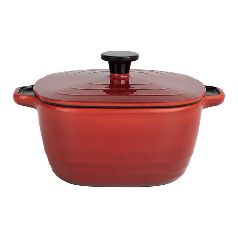 遠藤商事 メラミン パールリバーポット 24cm レッド RZI0107