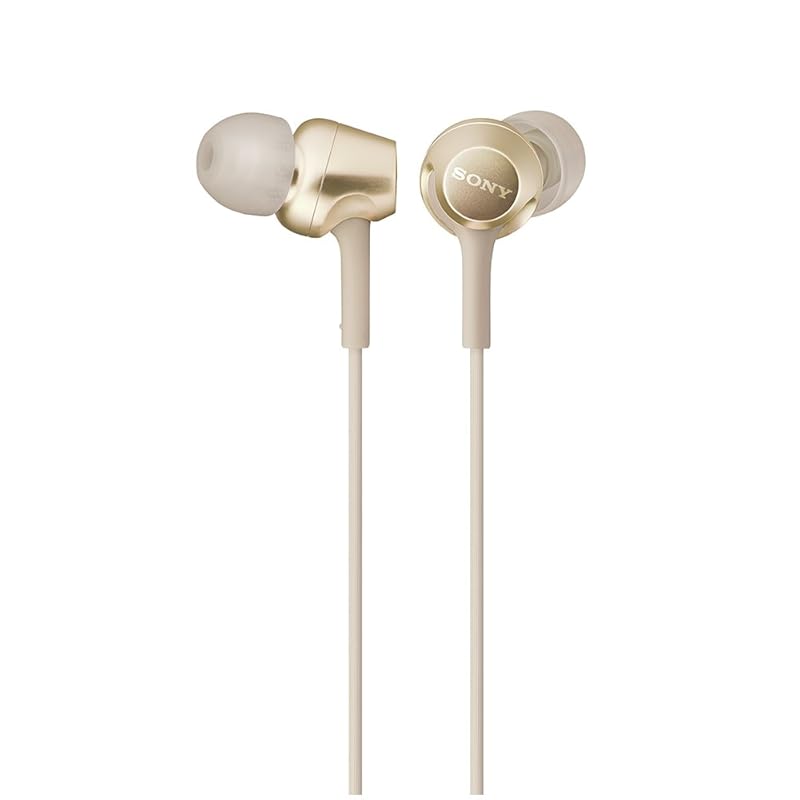 即納：ソニー イヤホン MDR-EX255 : カナル型 ゴールド MDR-EX255 N