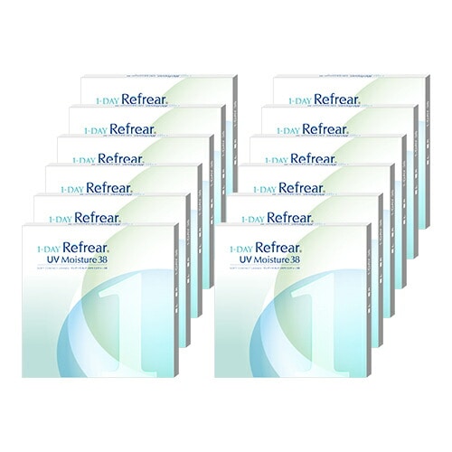 ワンデーuvモイスチャー38 30枚 (12箱)UVカット＋潤い成分配合