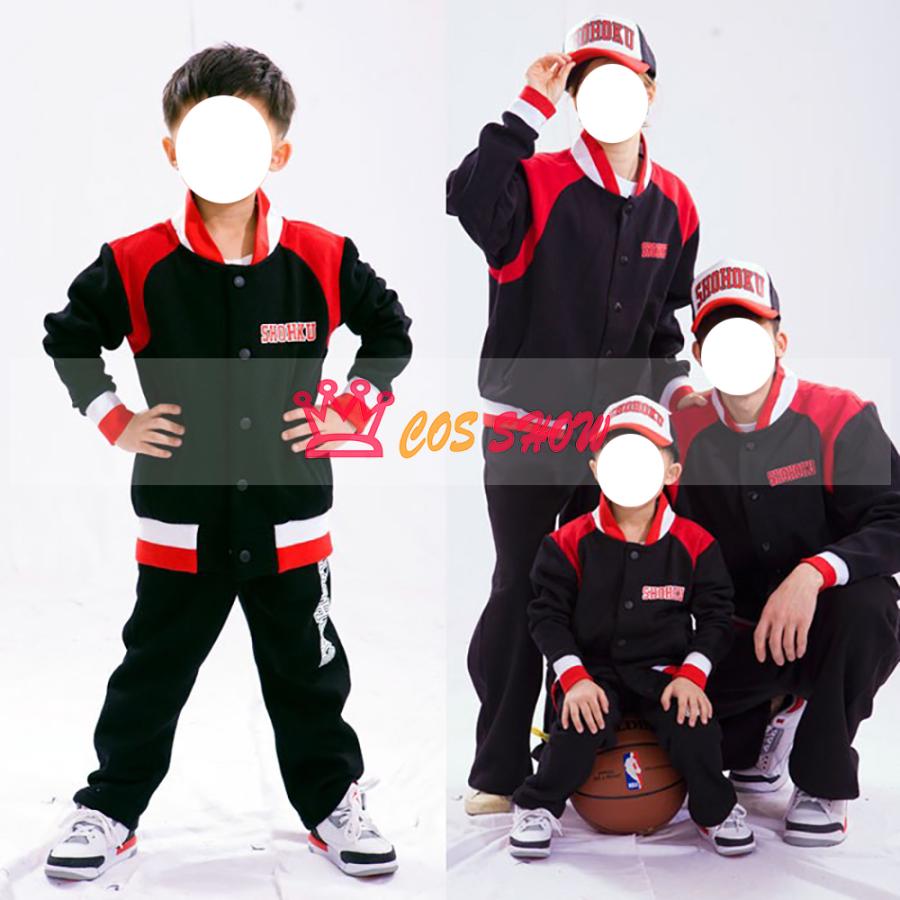 赤字販売!スラムダンク SLAM DUNK 湘北高校 ジャケット スウェット コスプレ衣装 大人用 子供用 運動服 刺繍 仮装 学園祭 誕 プレゼント 男女兼用