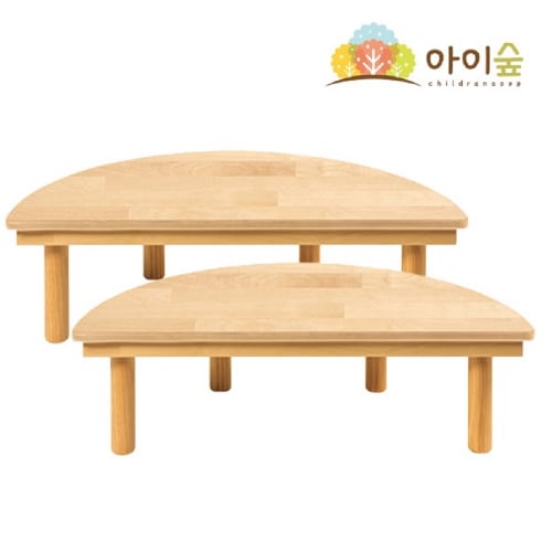 ブレインフォレストラバーツリーデスク原木円形2個幼児幼稚園児童家学校学院教習教区団体創造力