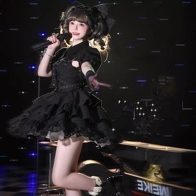 コントラクトクロスjskオリジナルロリータゴシックエレガントドッグショートスイートドレス