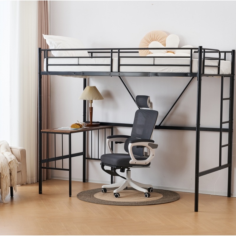 ロフトベッド パイプベッド シングル システムベッド 木 収納 スチール 耐震 ベッド SDG 北欧風 子供部屋 一人暮らし 収納 大人用 子供 学生用