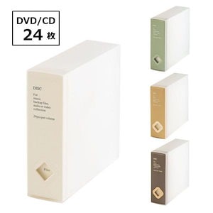 dvdケース cdケース 持ち運び 収納 ファイル シンプル おしゃれ かわいい 24枚 便利 グッズ 大容量