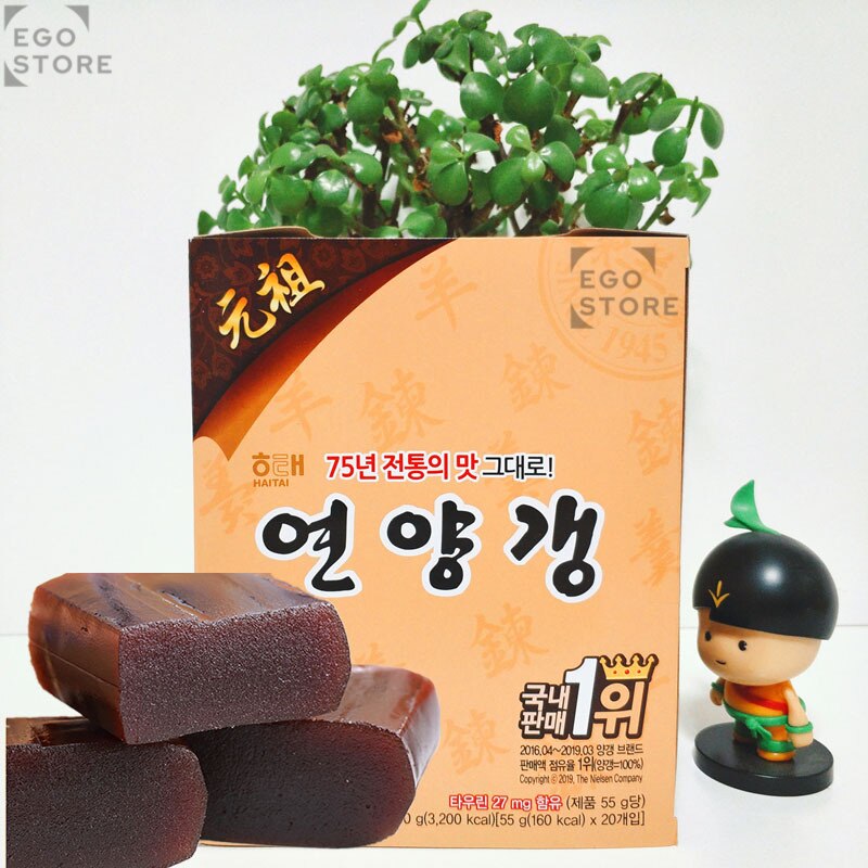 海太元祖　羊羹　韓国間食　小豆あん　羊羹 （80個入）