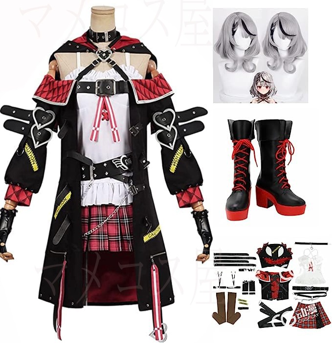 沙花叉クロヱ さかまた くろゑ hololive ホロライブ 六期生　帽子付き　 バーチャルYouTuber Vtuber Vチューバー 風 グッズ 制服 11,310円