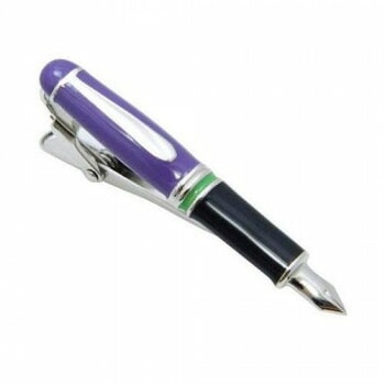 EVANGELIONxSWANK（エヴァンゲリオンxスワンク） 万年筆タイバー 紫Ver eva-2015-tie03