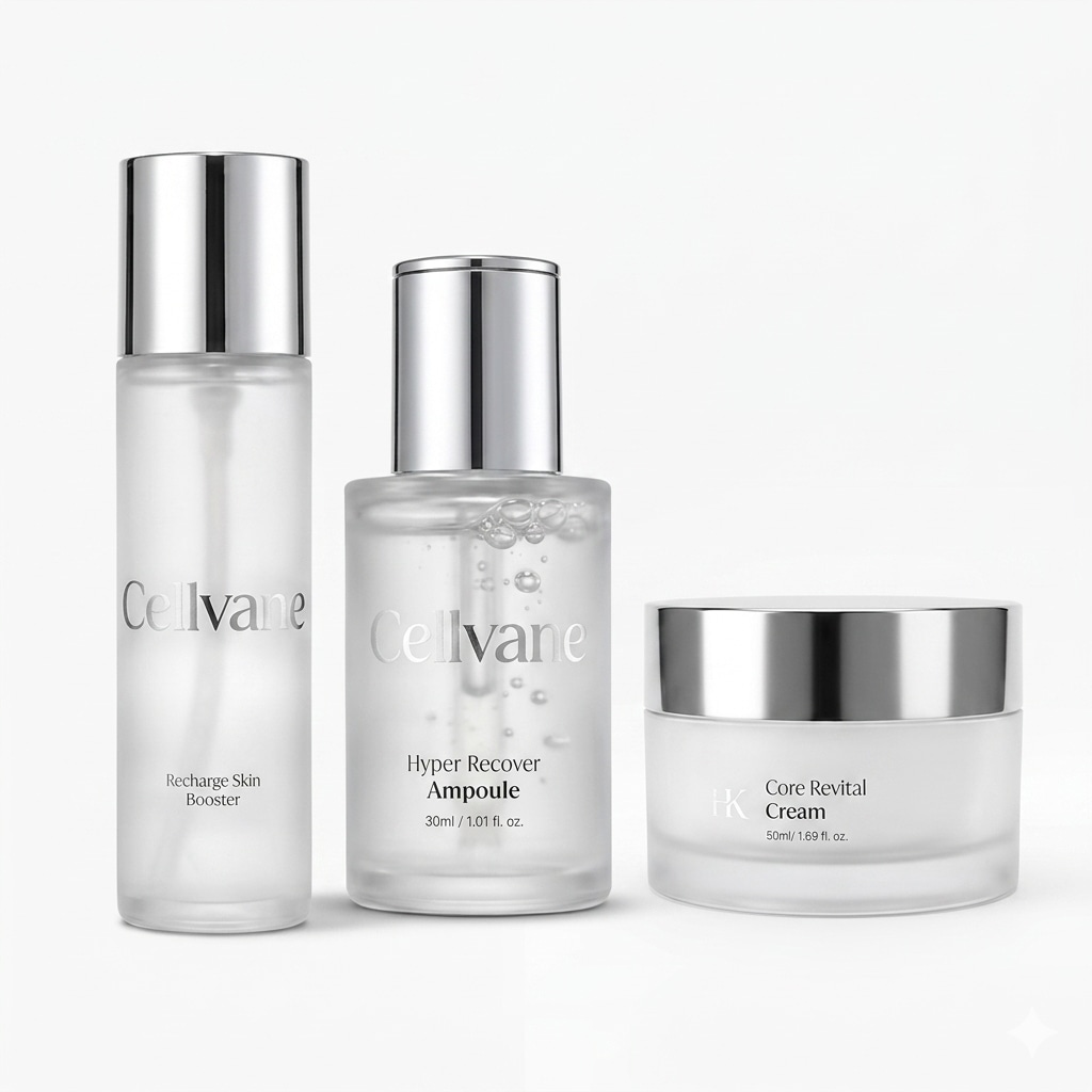 1+1 [cellvane] ハイパーリカバーアルエンデイリーサンスキンブースター150ML/アンプル30ML/クリーム50ML