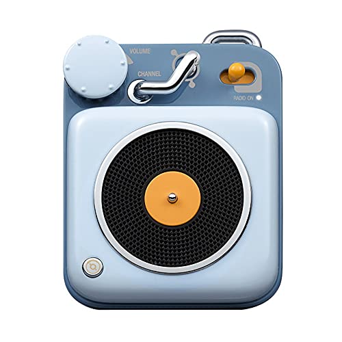 muzen（ミューゼン） BUTTON（ボタン）コンパクト Bluetoothスピーカー (Sky blue)