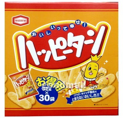 【亀田製菓】ハッピーターンボックス 32g X 30袋 せん...のサムネイル